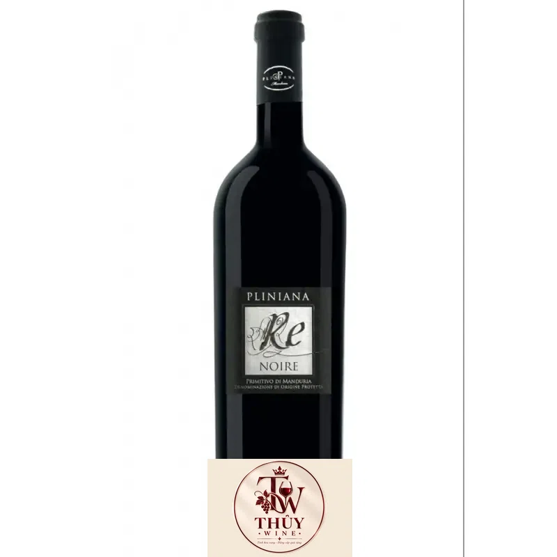 Vang Ý Pliniana Re Noire Primitivo di Manduria Cao cấp