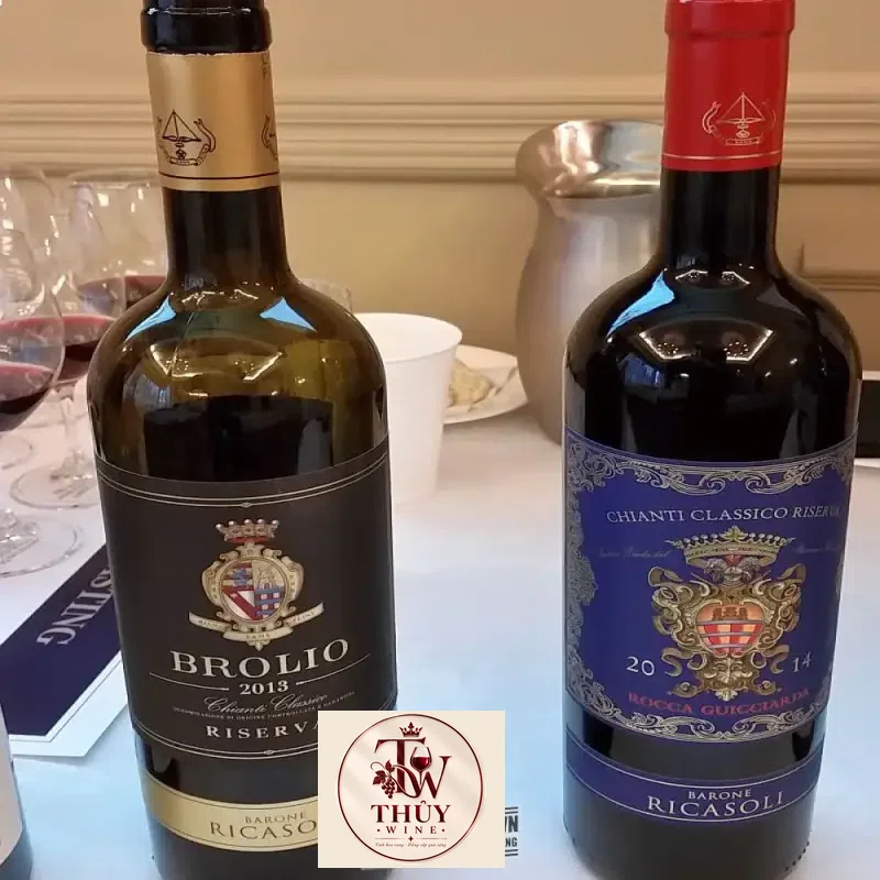 Mua vang y barone ricasoli brolio chianti classico riserva cao cap giá rẻ tại Sài Gòn