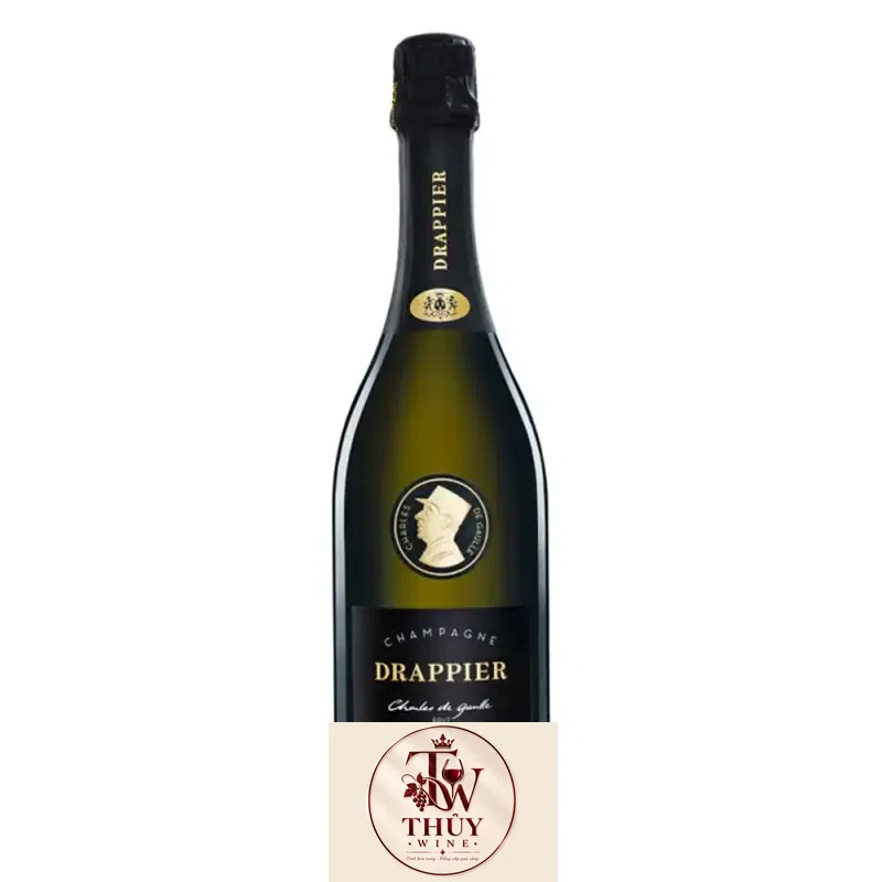Rượu vang nổ Drappier Cuvee Charles De Gaulle cao cấp