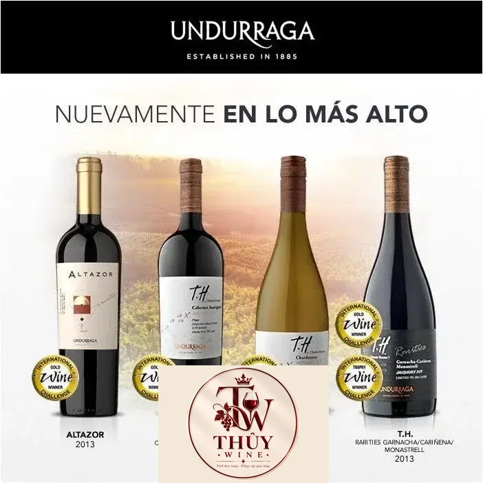 Vang Chile UNDURRAGA ALTAZOR