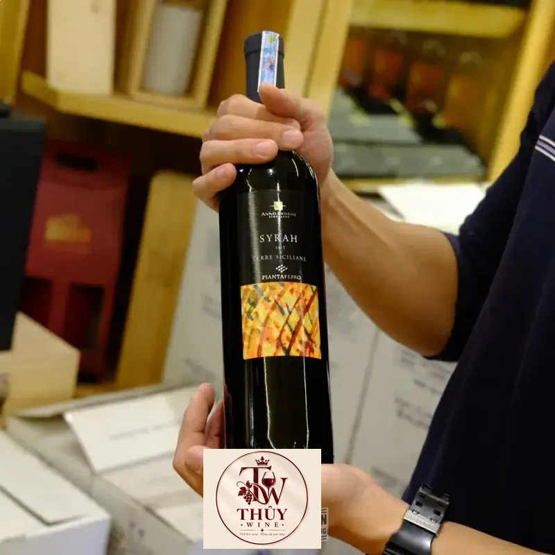 Giá ruou vang do chat syrah igt terre siciliane