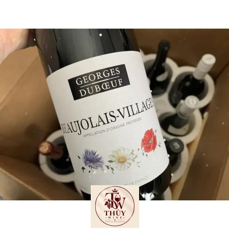 Mua vang phap beaujolais villages georges duboeuf giá rẻ tại Sài Gòn