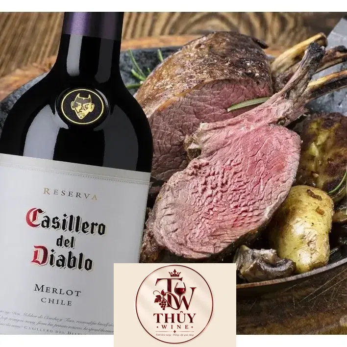 Vang Chile CASILLERO DEL DIABLO Merlot