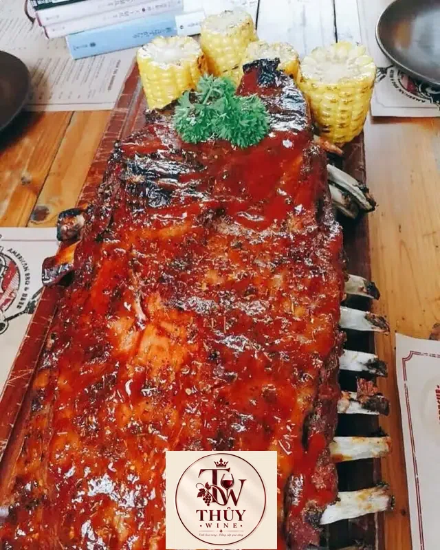 Sườn cừu nướng