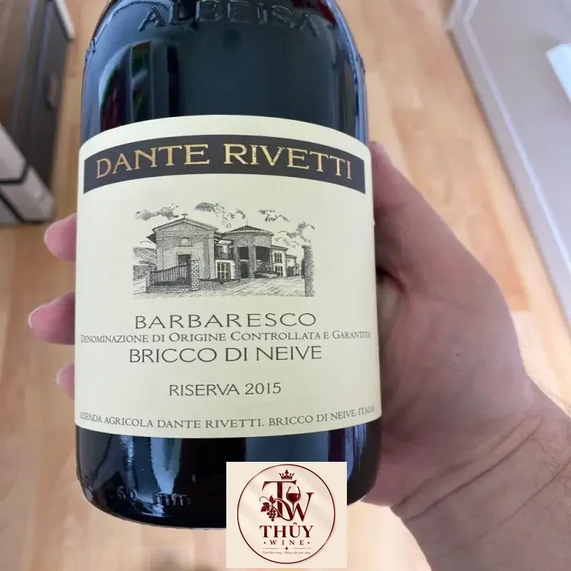 Vang Ý Dante Rivetti Barbaresco Riserva cao cấp