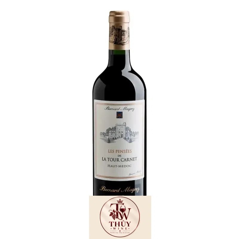 Vang Pháp Les Pensees de La Tour Carnet Haut Medoc