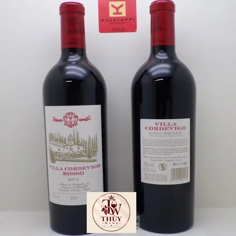 Vang Ý Villa Cordevigo Rosso Veronese