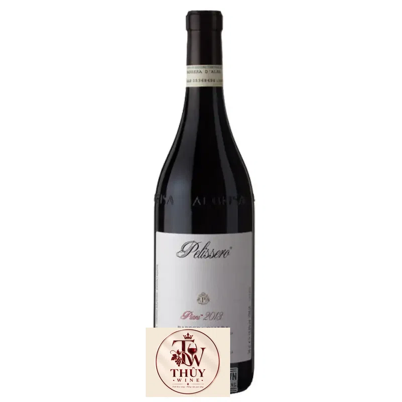 Vang Ý Pelissero Piani Barbera dAlba Piemonte 91 điểm
