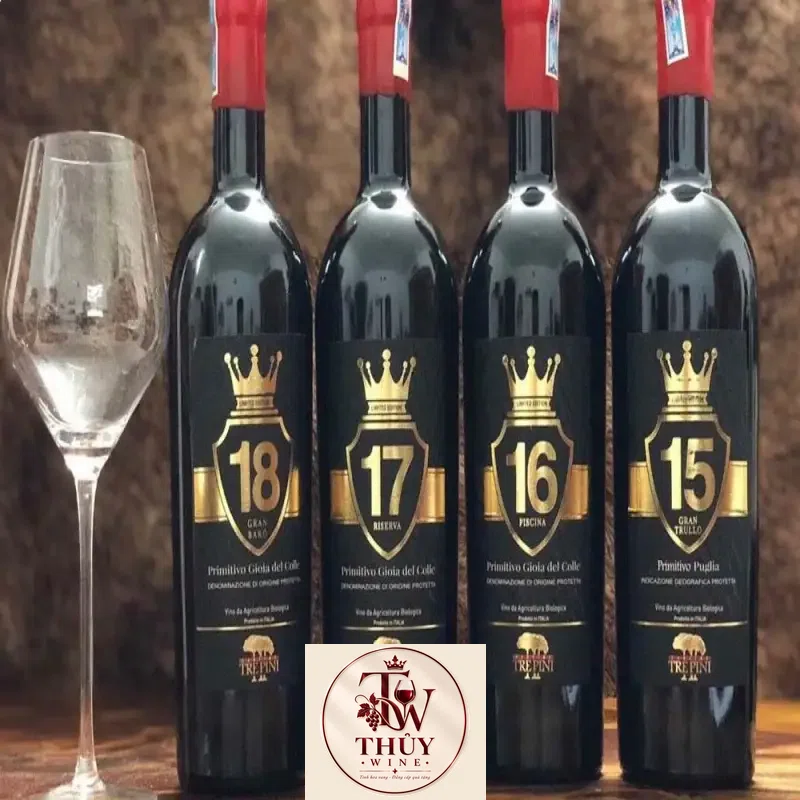 Vang Ý 16 PISCINA PRIMITIVO GIOIA DEL COLLE TREPINI