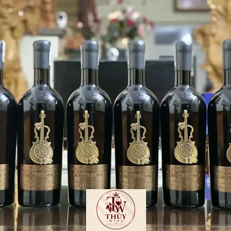 Địa chỉ mua ruou vang la chitarra primitivo vang cay dan giá rẻ nhất