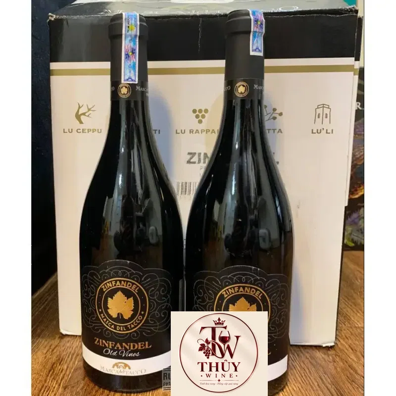 Vang Ý Masca Del Tacco Zinfandel Old Vines Puglia IGP