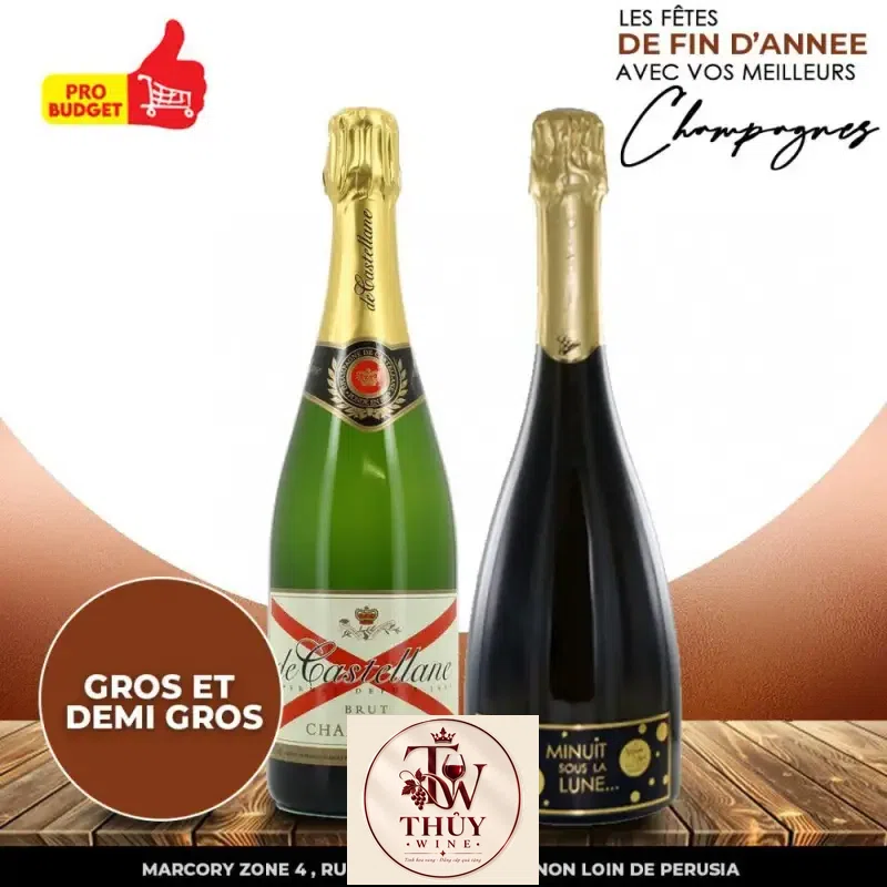 Địa chỉ bán ruou champagne phap de castellane brut ml giá rẻ nhất