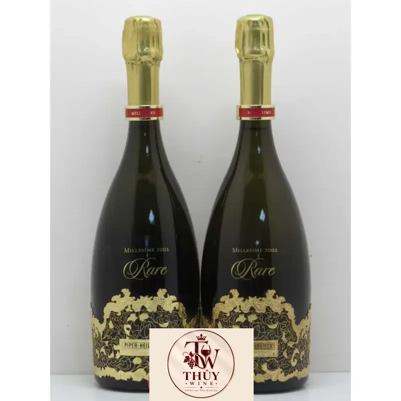 Rượu vang nổ Piper Heidsieck Rare Brut Millésimé 2002 uống ngon