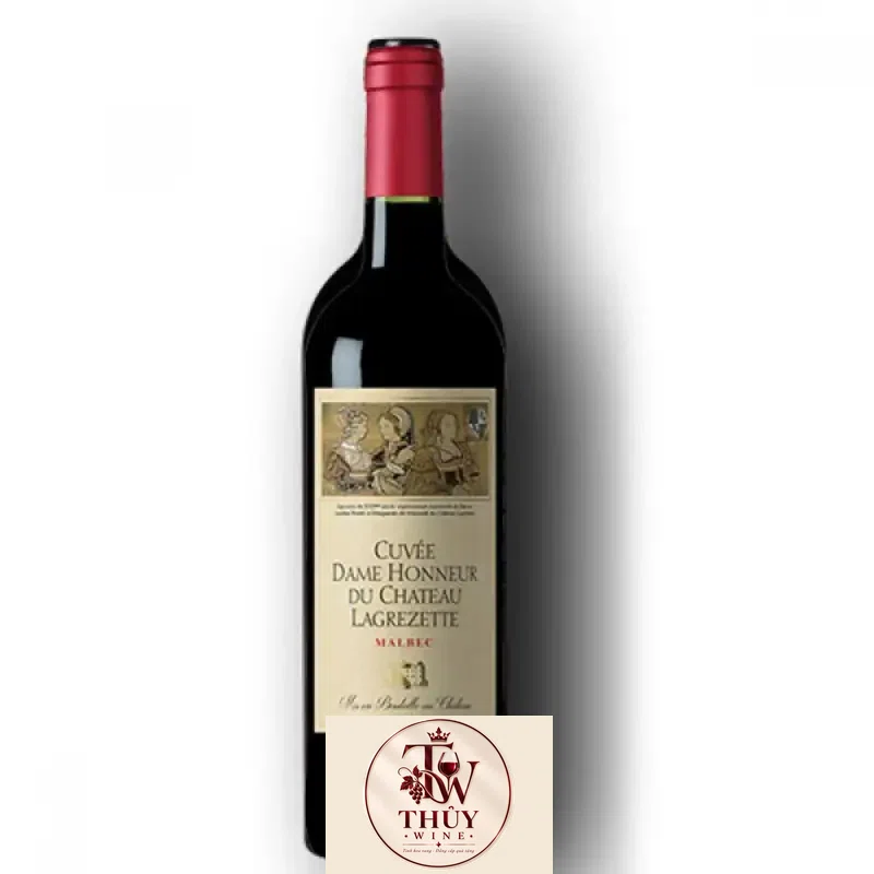 Vang Pháp Chateau Lagrezette Cuvee Dame Honneur cao cấp