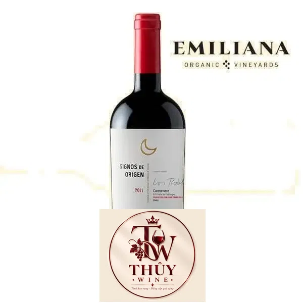 Vang Chile EMILIANA SIGNOS DE ORIGEN Carmenere