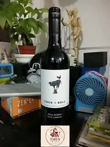 Vang Úc Cock Bull South Australia (Đỏ - Trắng)