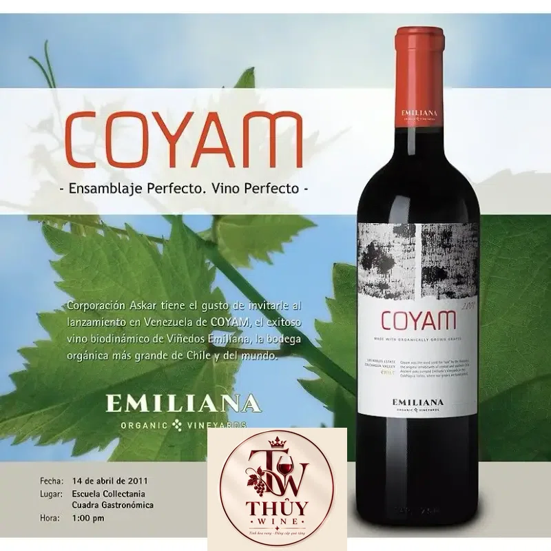 Vang Chile COYAM EMILIANA