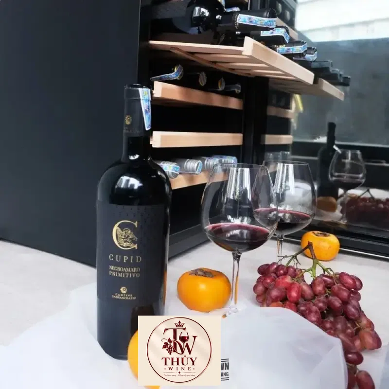 Rượu vang Supid Negroamaro Primitivo Salento