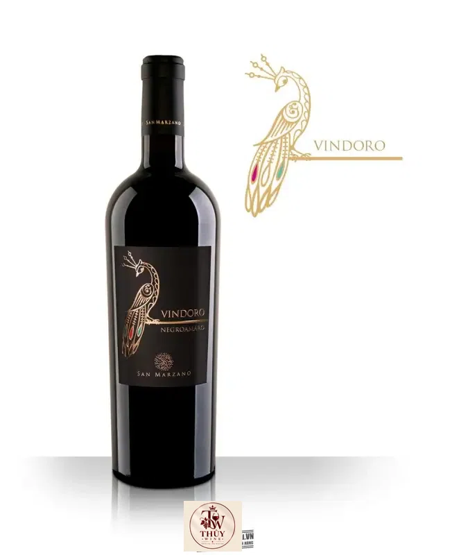 rượu vang con công vindoro negroamaro