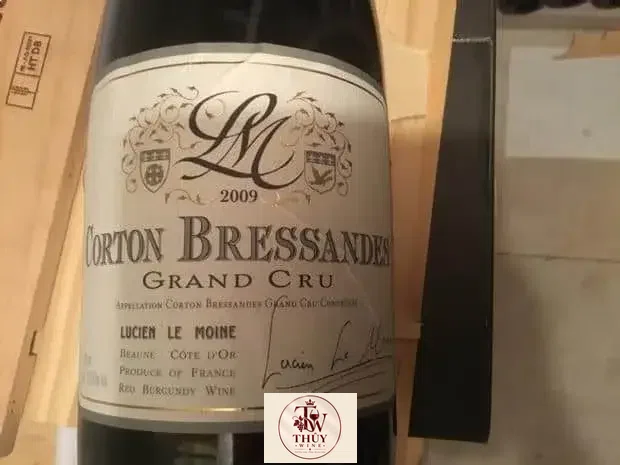 Vang Pháp Corton Bressandes Lucien Le Moine