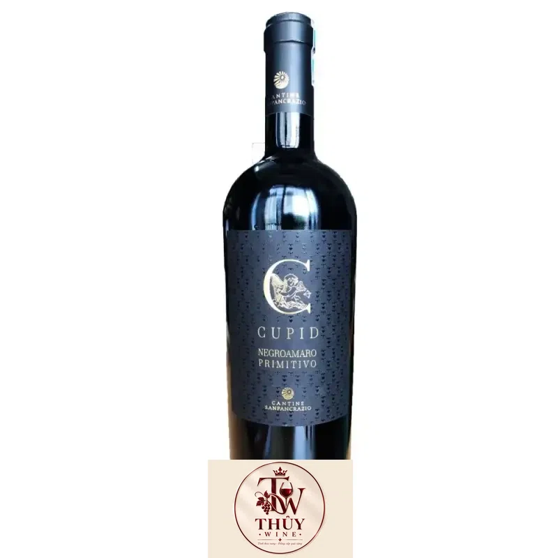 Vang Ý Cupid Negroamaro Primitivo Salento Cao cấp