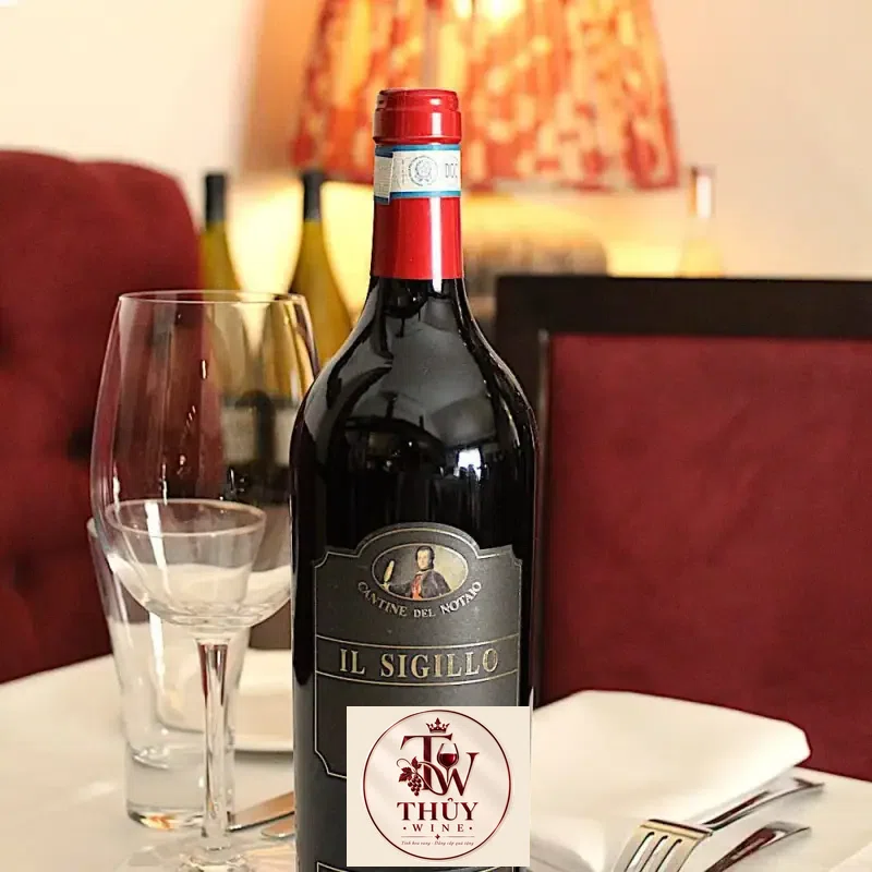 Mua ruou vang y cantine del notaio il sigillo giá rẻ tại Hà Nội