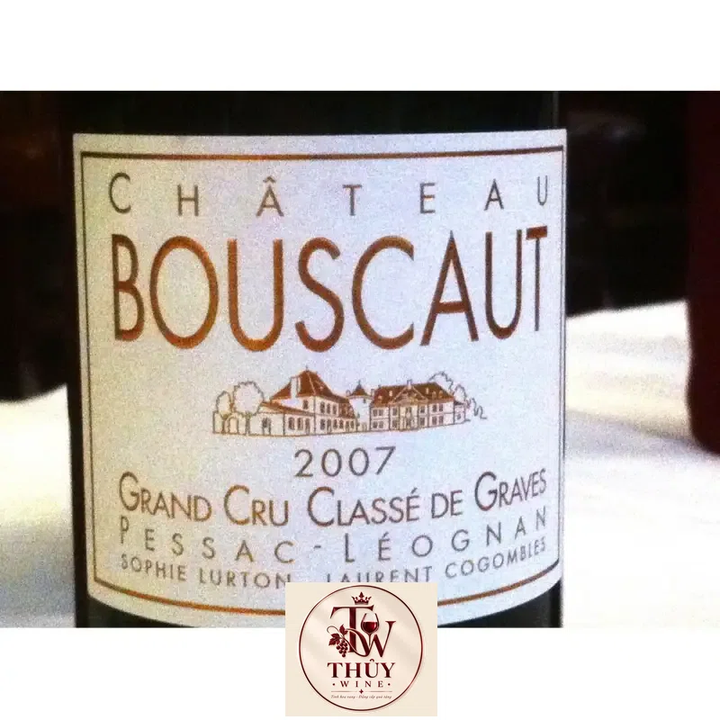 Vang Pháp Chateau Bouscaut Grand Cru Classe de Graves White 93 điểm