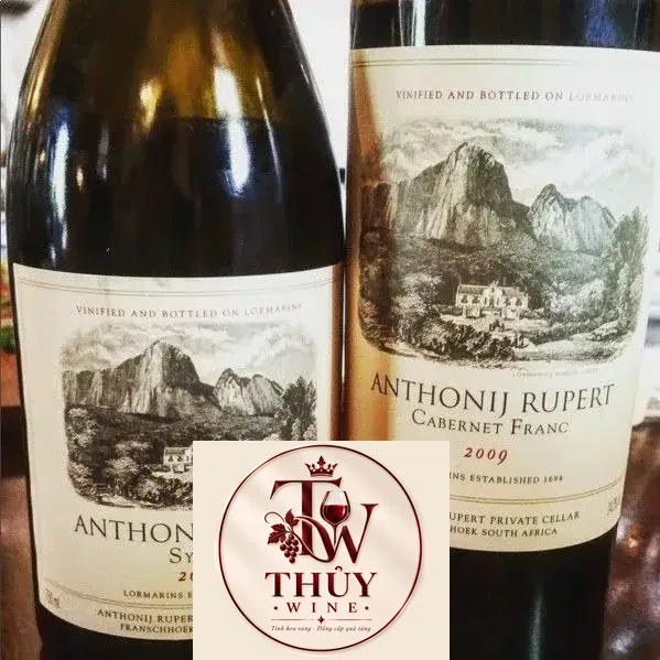 Vang Nam Phi ANTHONIJ RUPERT SYRAH