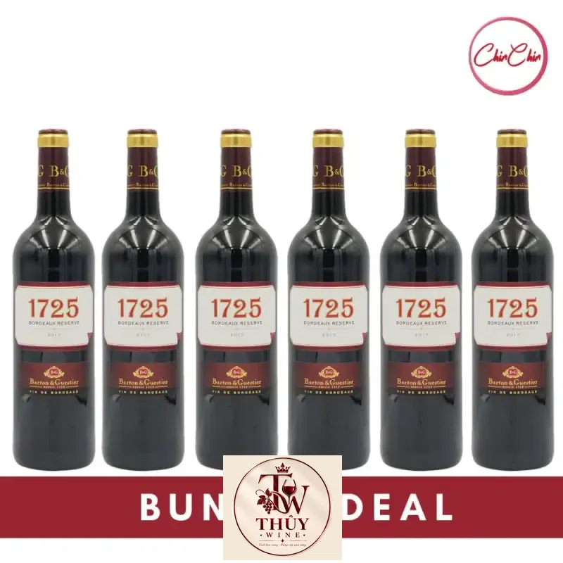 Mua ruou vang barton guestier bordeaux giá rẻ tại Sài Gòn