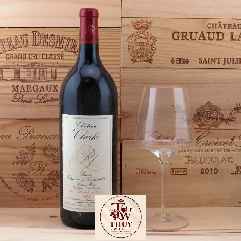 Vang Pháp Chateau Clarke Baron Edmond De Rothschild cao cấp