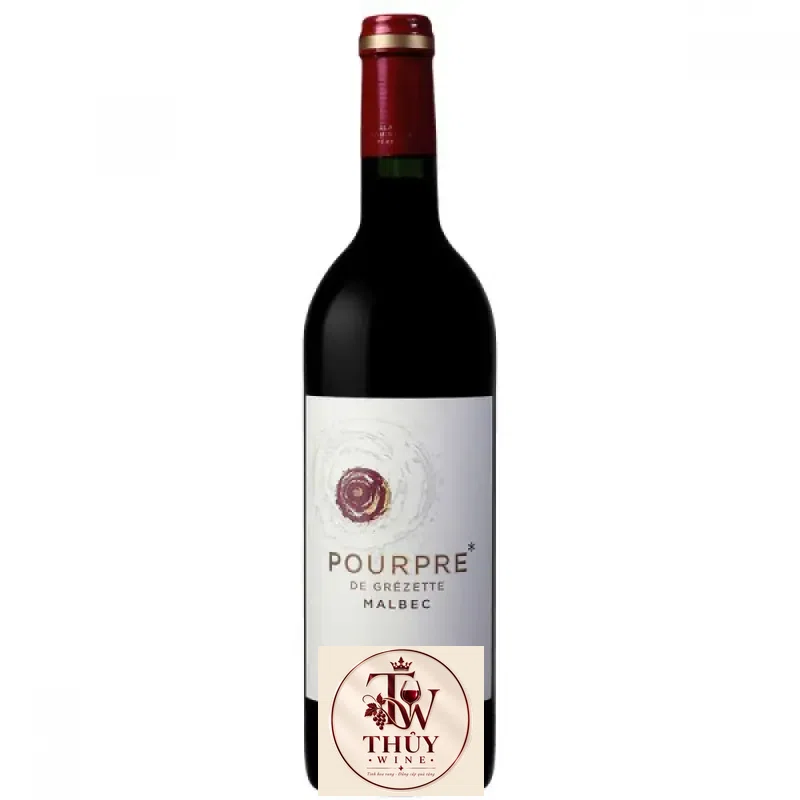 Vang Pháp Pourpre de Grezette Malbec uống ngon