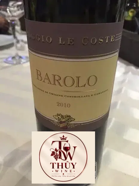 Vang Ý Poggio le Coste Barolo Piedmont