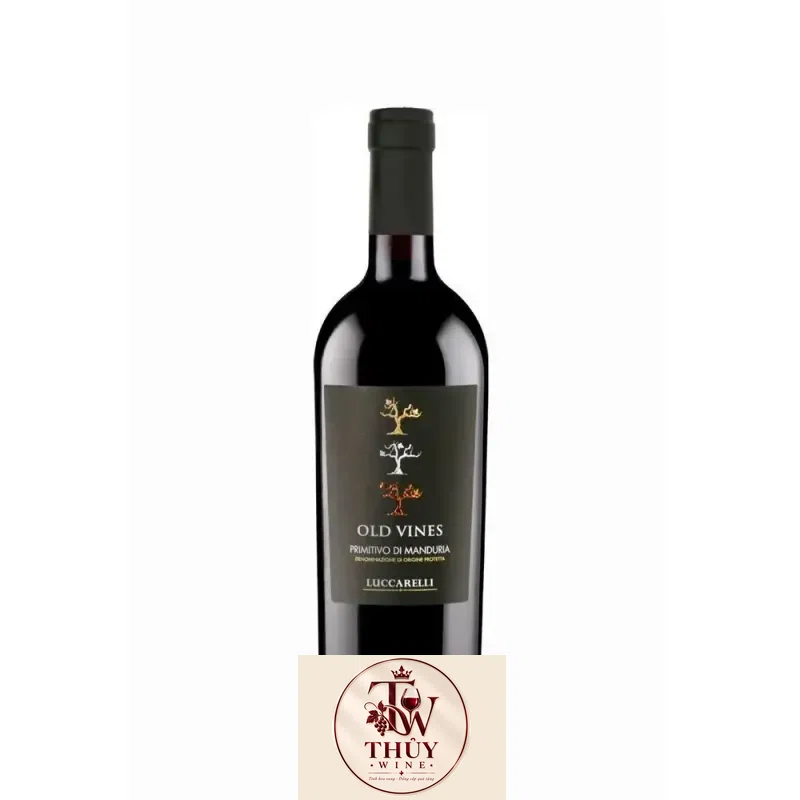 Rượu Vang Ý Luccarelli Old Vines Primitivo Di Manduria cao cấp