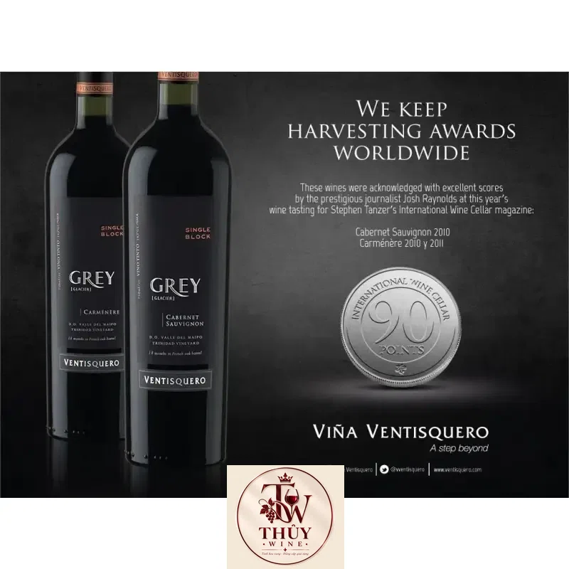 Vang chile Ventisquero Grey Carmenere
