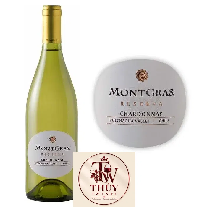 Vang Chile MontGras Reserva Chardonnay