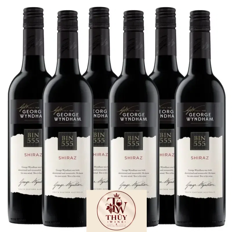 Rượu vang Bin 555 Wyndham Estate Shiraz Uống ngon