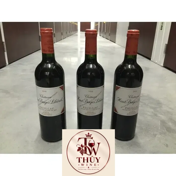 Vang Pháp Chateau Haut Bages Liberal 5th Grand Cru Classe Pauillac