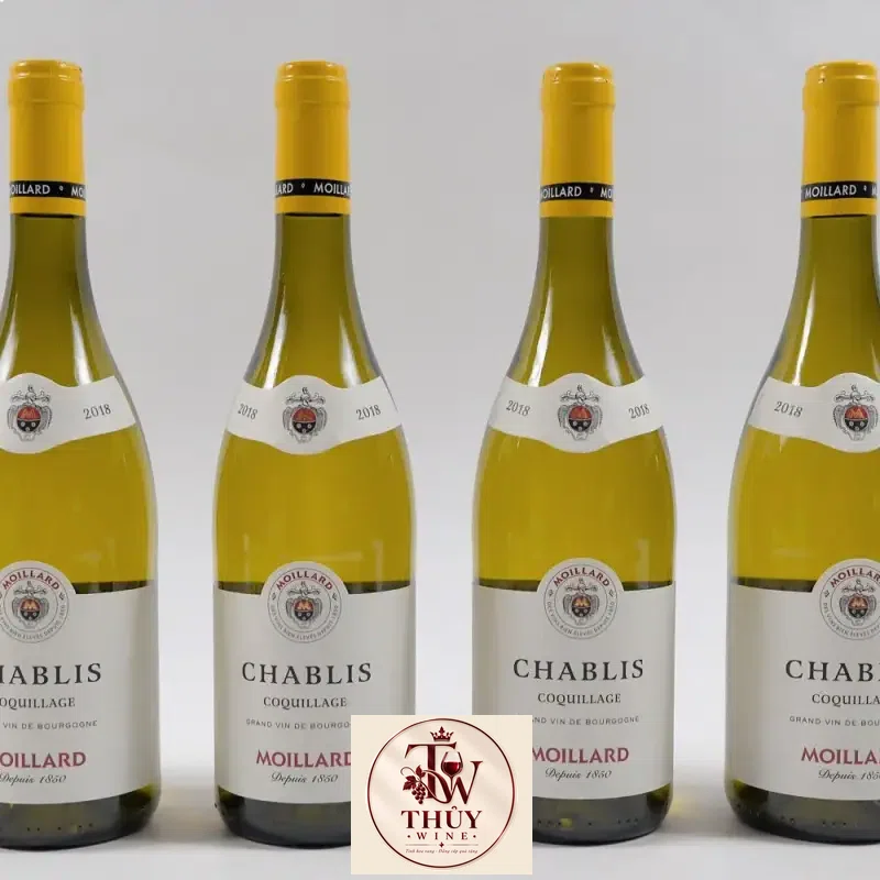 Địa chỉ bán vang phap moillard chablis coquillage giá rẻ tại Hà Nội