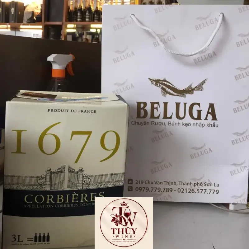 Mua vang bich phap corbieres l giá rẻ tại Sài Gòn