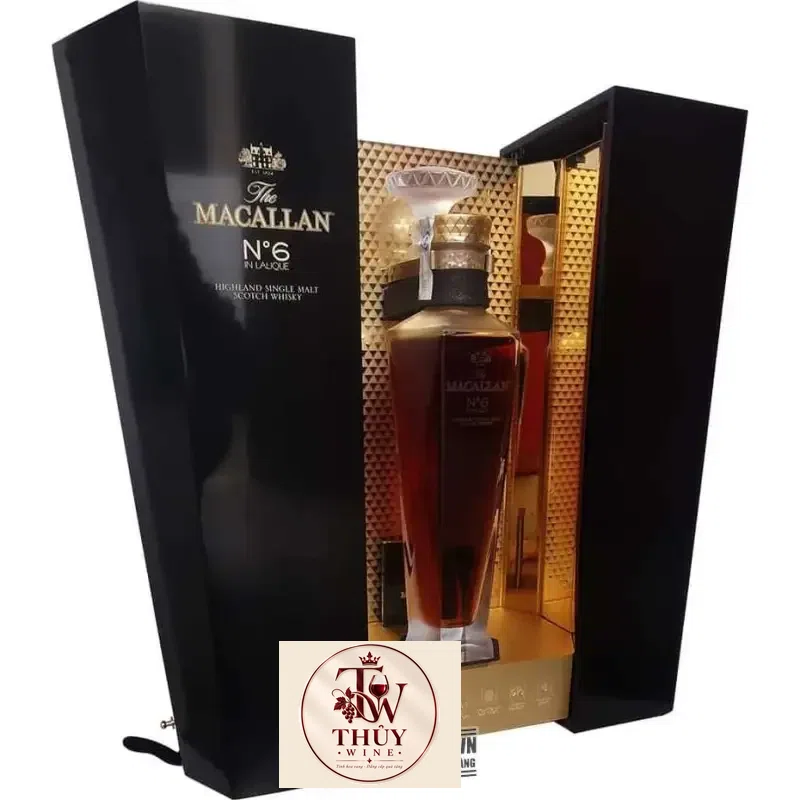 Rượu Macallan No6 Lalique cao cấp