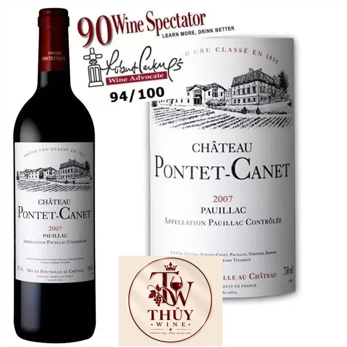 Vang Pháp CHATEAU PONTET CANET PAUILLAC