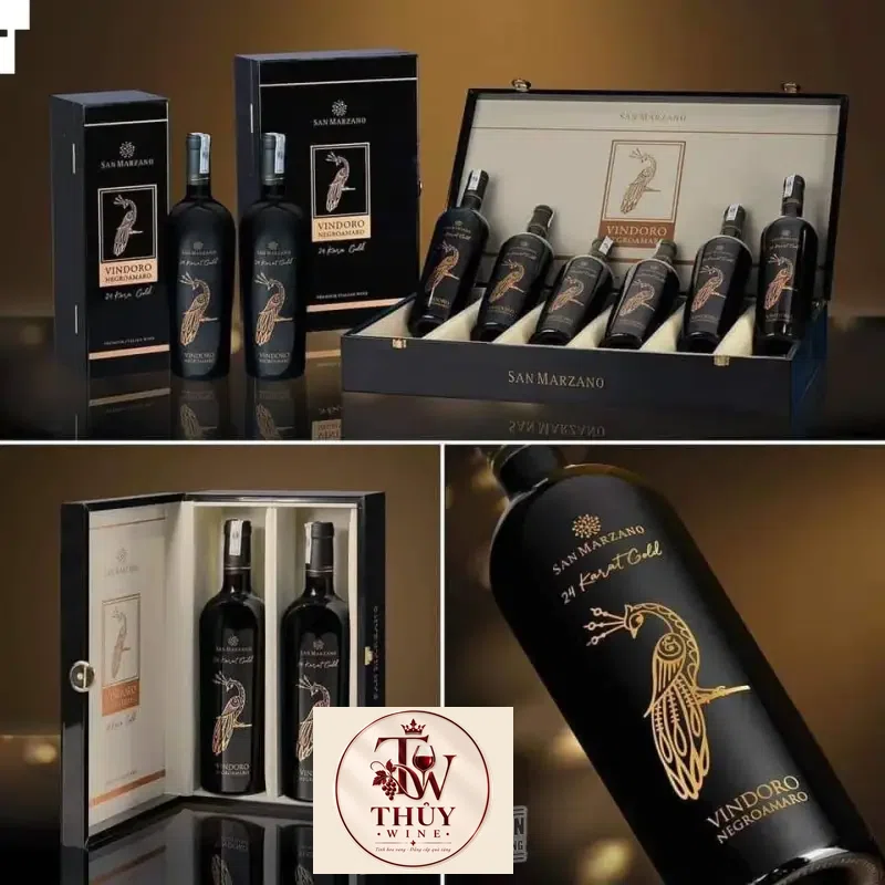 Giá vang y vindoro karat gold negroamaro dang cap