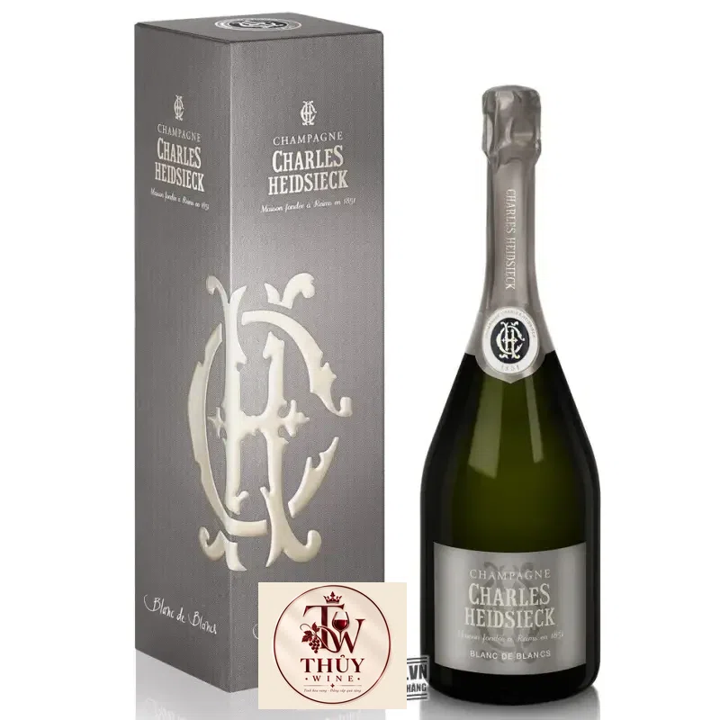Địa chỉ bán ruou champagne charles heidsieck blanc de blancs giá rẻ tại Sài Gòn