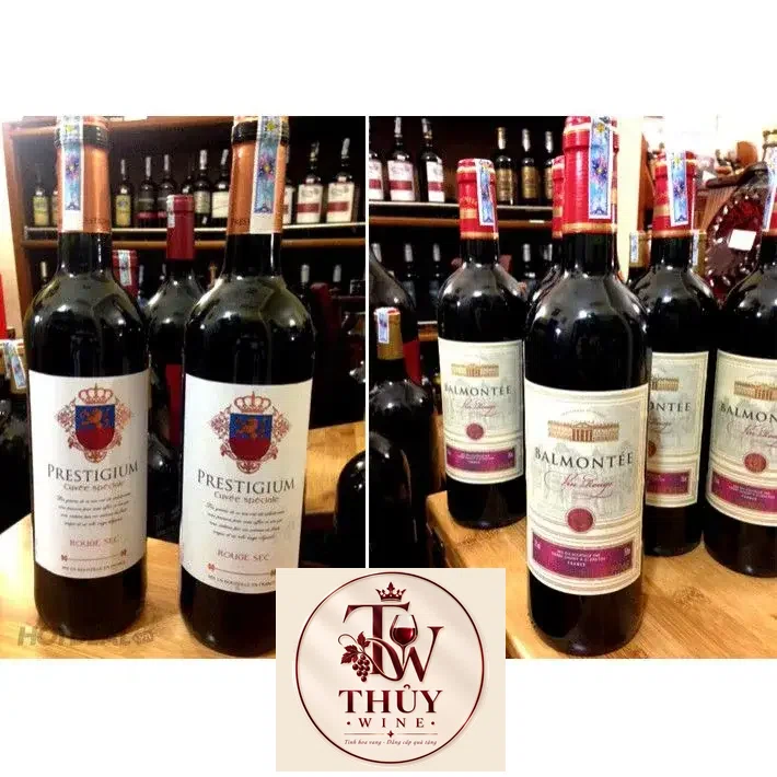 Giá vang phap prestigium rouge sec vin de table