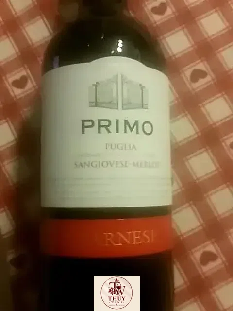 Rượu Vang Ý Primo Sangiovese - Merlot