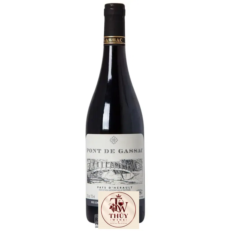 Vang Pháp Pont de Gassac Red thượng hạng