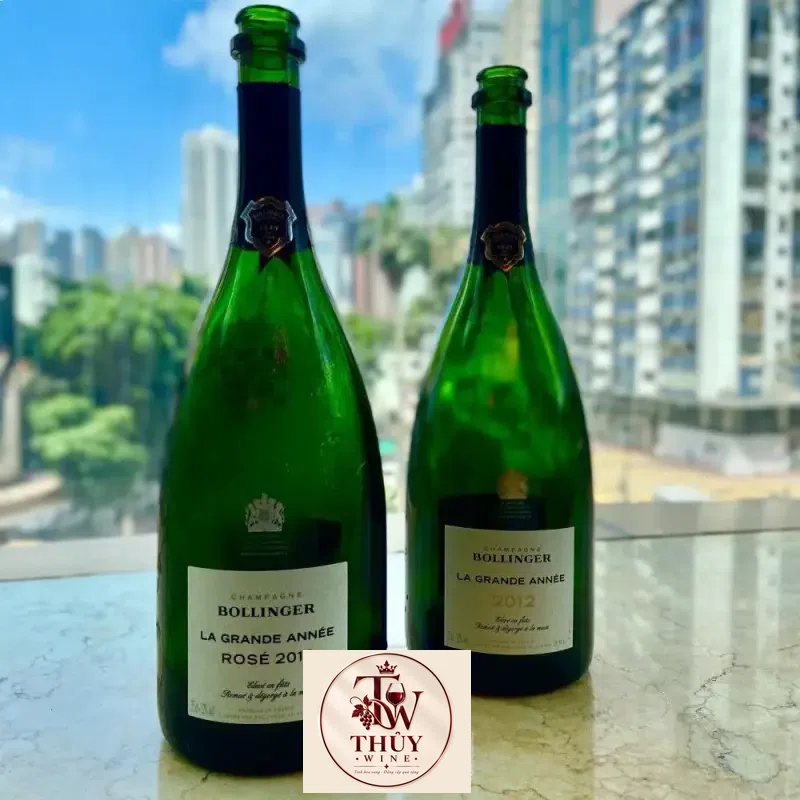 Giá ruou champagne bollinger la grande annee rose