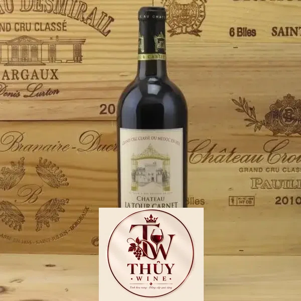 Vang Pháp Chateau La Tour Carnet Grand Cru Classe Margaux