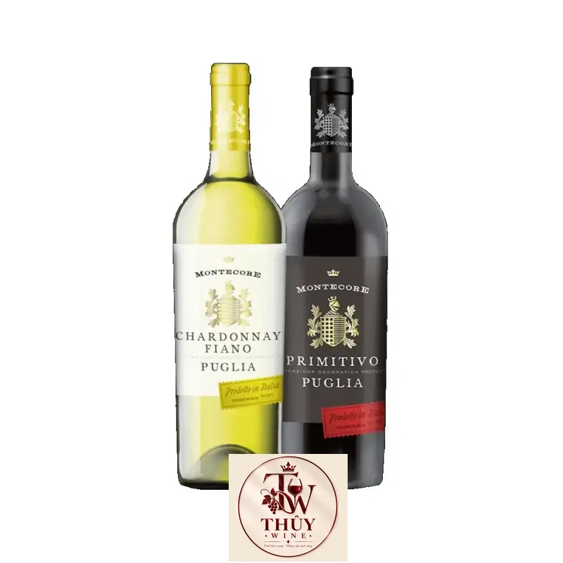 Rượu Vang Ý Montecore Primitivo I.G.P uống ngon