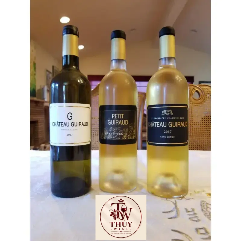 vang phap petit guiraud chateau guiraud sauternes giá bao nhiêu